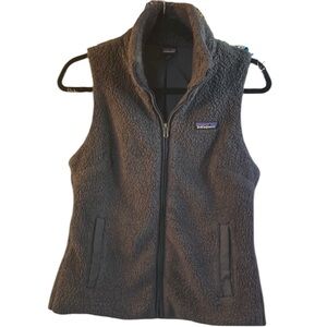 Patagonia Gray Pile Los Gatos Vest size Medium